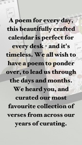 Daak Poetry Calendar