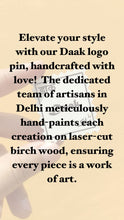 Load image into Gallery viewer, Daak x SayItWithAPin - Signature Daak Stamp Pin
