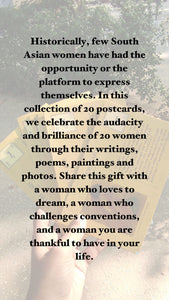 Daak Postcard Box - Women's Stories from the Subcontinent