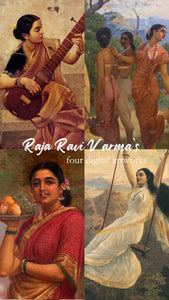 Digital Downloads (JPG) - Artworks by Raja Ravi Varma