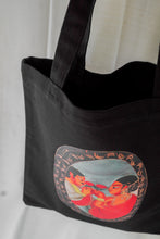 Load image into Gallery viewer, Kalighat Tote Bag - A Fop Visits a Courtesan OR A Romance
