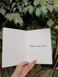 Daak Greeting Cards - Pack of Apology ( Set of 4 )