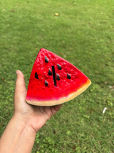 Load image into Gallery viewer, Kamal Kumar's Clay Toys - Watermelon Piggy Bank ( Gullak )
