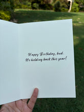 Load image into Gallery viewer, Birthday Greeting Card for Men - Set of 5
