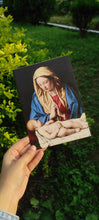 Load image into Gallery viewer, Daak Christmas Greeting Card - Mary Worshiping the Child
