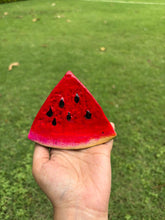 Load image into Gallery viewer, Kamal Kumar's Clay Toys - Watermelon Piggy Bank ( Gullak )
