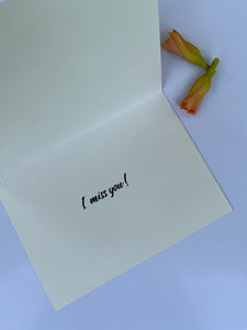 Daak Greeting Card - I Miss You!