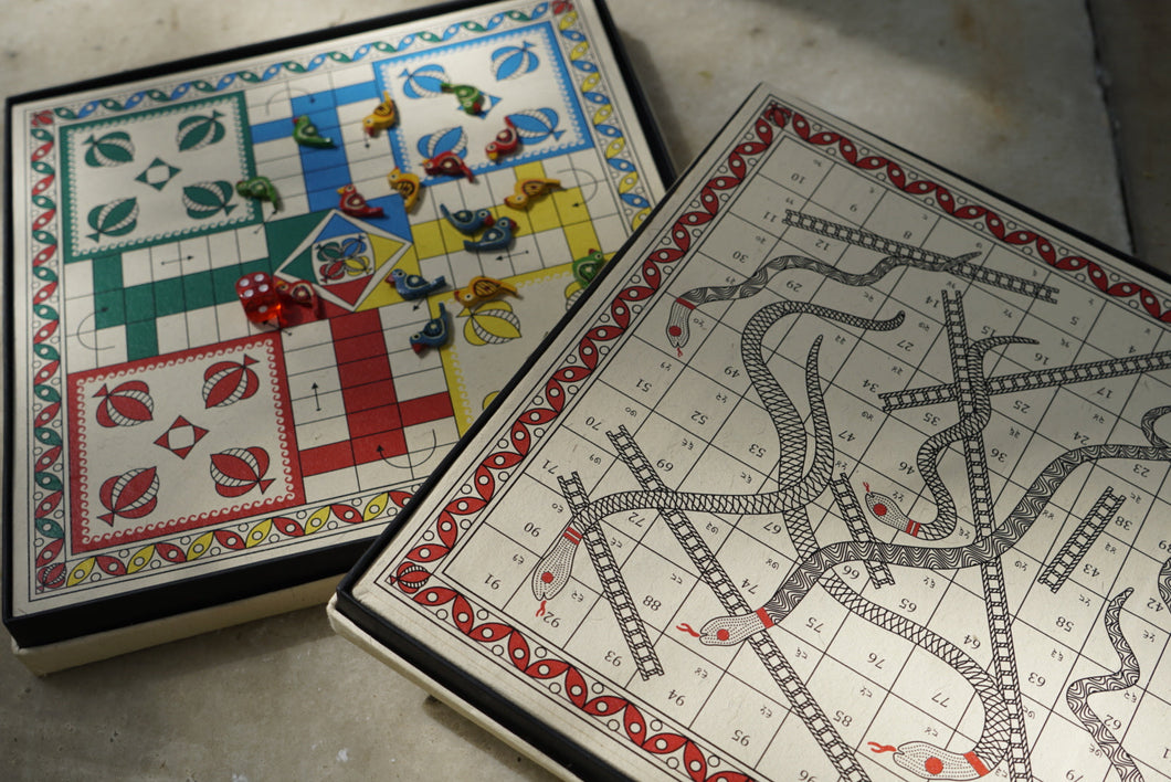 Vintage Ludo plus Snakes and Ladders