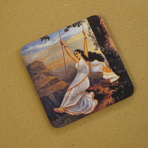 The Women of Raja Ravi Varma - Daak Coaster Set of 4 Paintings