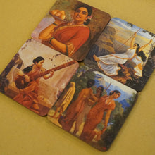 Load image into Gallery viewer, The Women of Raja Ravi Varma - Daak Coaster Set of 4 Paintings
