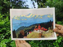 Load image into Gallery viewer, Daak Art Print- Morning of Darjeeling by Hiroshi Yoshida
