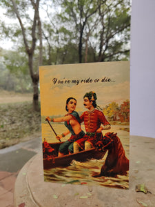 Daak Greeting Card - For the Valentine