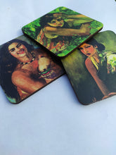 Load image into Gallery viewer, The Women of Amrita Sher-Gil - Daak Coaster Set of 4 Paintings
