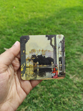 Load image into Gallery viewer, Daak Fridge Magnet - Udaipur Castle by Hiroshi Yoshida
