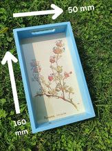 Load image into Gallery viewer, Daak Floral Tray - In Blue
