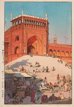 Load image into Gallery viewer, Daak Art Print - Jama Masjid Delhi by Hiroshi Yoshida
