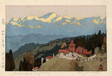 Load image into Gallery viewer, Daak Art Print- Morning of Darjeeling by Hiroshi Yoshida
