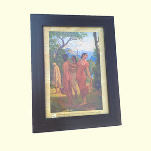 'Shakuntala' by Raja Ravi Varma - Daak Art Print